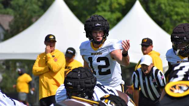 Brady Cook 2022 Missouri Starting Quarterback